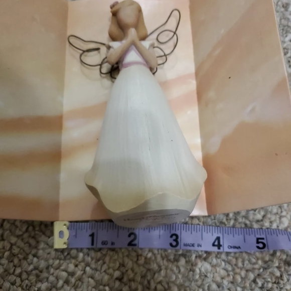 Seagull Studios 2008 Heart Warmers Angels "Faith" Resin Praying Figurine New - Picture 7 of 7